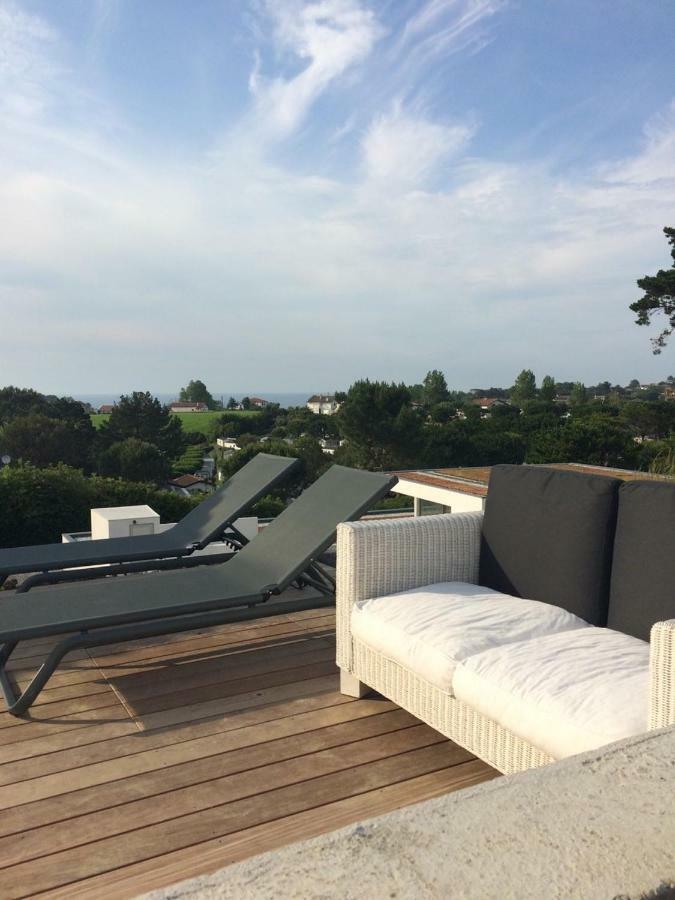 Maison 4 étoiles avec piscine vue sur mer et plage à pied Saint-Jean-de-Luz Extérieur photo